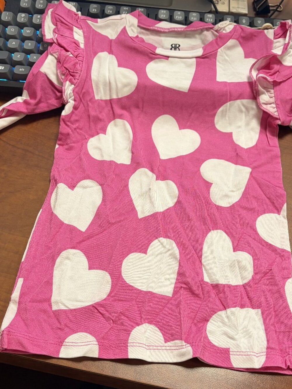Heart It All Pajamas - 4T - Bums and Roses